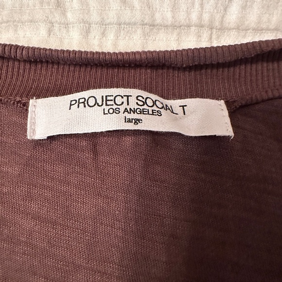Project Social T Knock Out V-Neck - NWOT - Size L - Picture 9 of 11